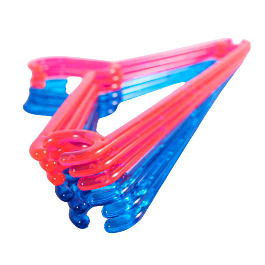 3 Cabides Cristal Color Azul - 1011-C - Image 5