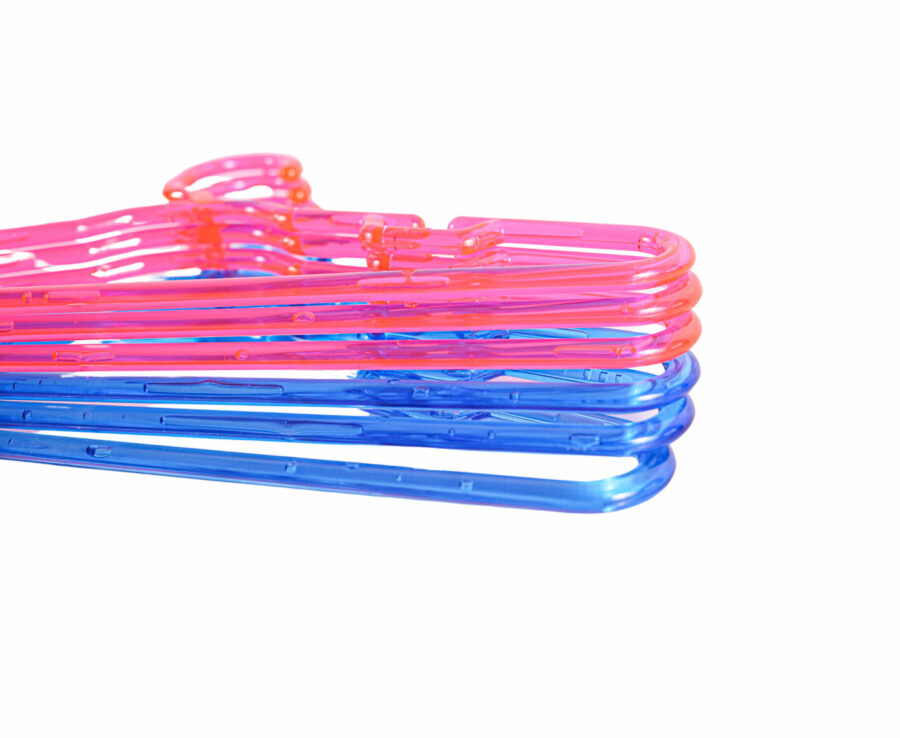 3 Cabides Infantis Cristal Color Rosa REF - 1029-C - Image 4