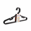 3 Cabides Infantis Color Preto REFORÇADO - 1029-P