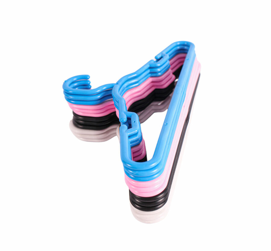 3 Cabides Infantis Color Rosa  REFORÇADO - 1029-P - Image 3