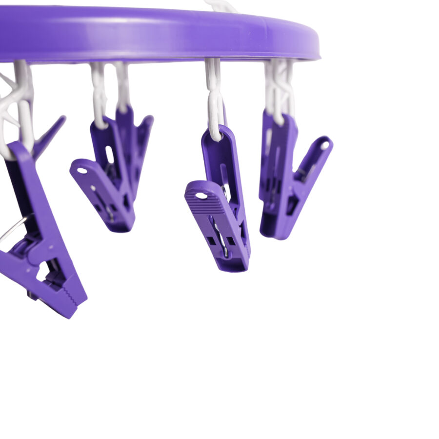 Varal Multiuso 16 Prendedores Roxo - 1603 - Image 3