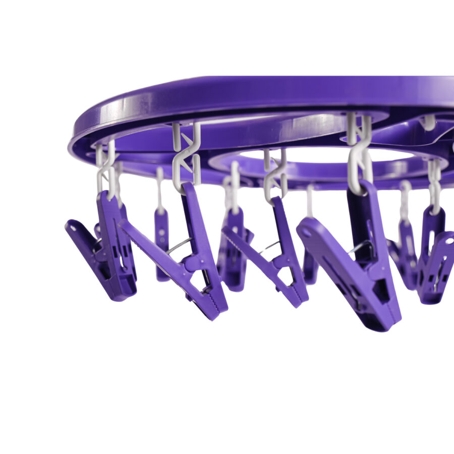Varal Multiuso 20 Prendedores Roxo  - 1604 - Image 3